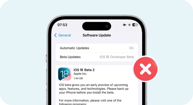 iOS 18 Update Not Showing Up