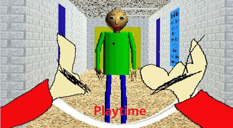 baldi basic playtime