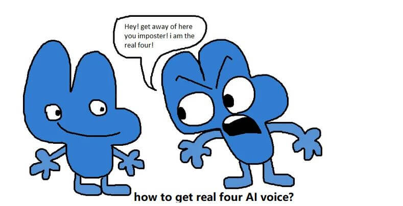 how to get four ai voice