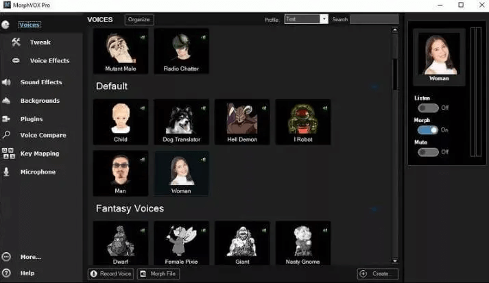 morphvox voice changer