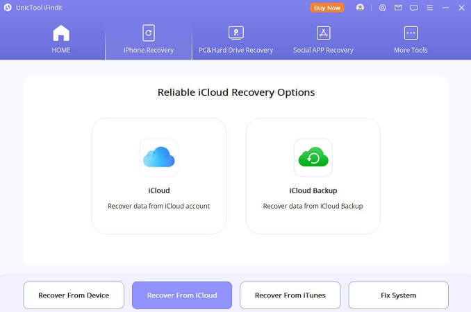 recover from icloud