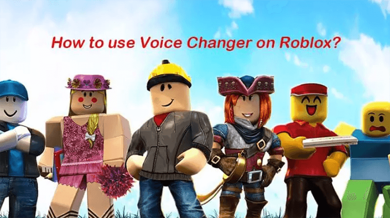 how to change voice in roblox