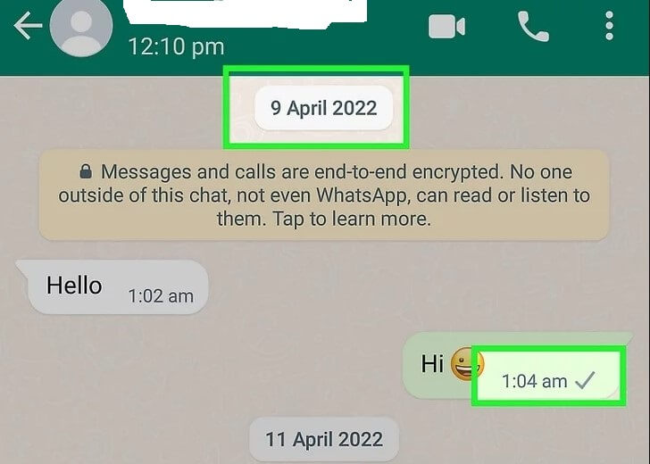 Delete WhatsApp Message