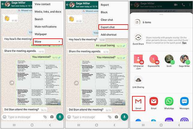 WhatsApp Export Chat Meaning and How to Guide