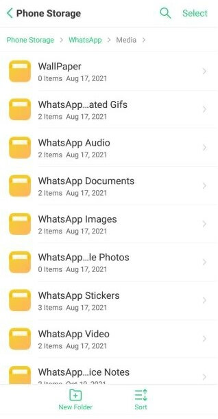 WhatsApp Notes File