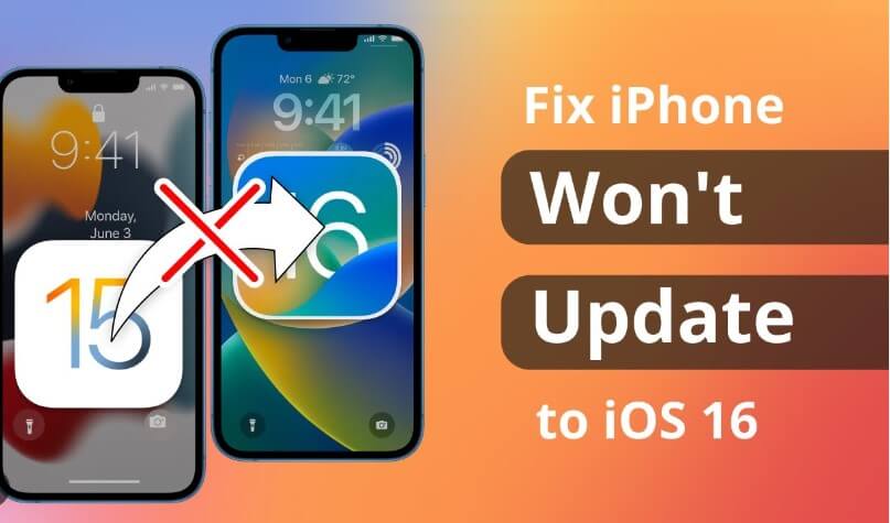 why my iphone cannot upgrade to ios 16/17