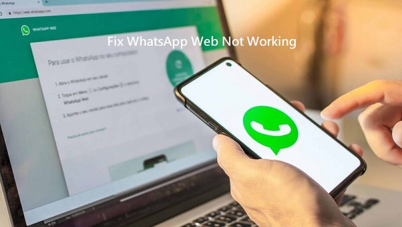 fix whatsapp web not working