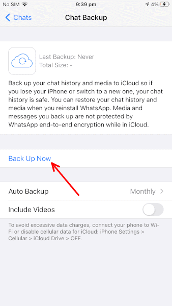 How to Backup WhatsApp