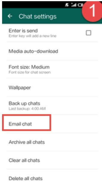 Backup WhatsApp on iPhone