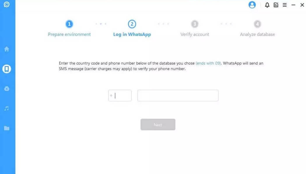 restore WhatsApp chat from text file