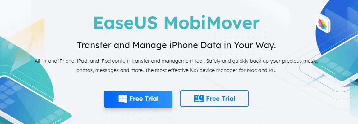 Efficient IOS Data Transfer: EaseUS MobiMover Review