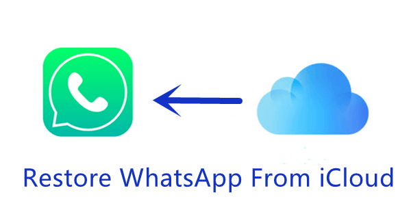 restore WhatsApp backup from iCloud