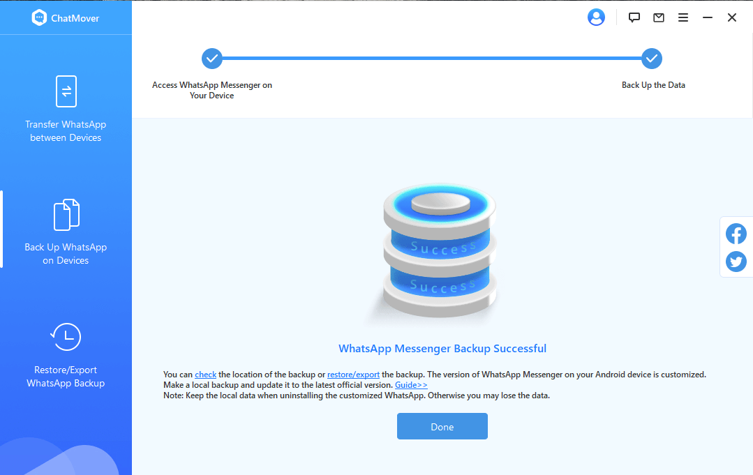 backup whatsapp with chatmover