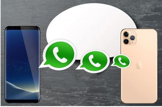 Transfer WhatsApp Data from Samsung to iphone 12/13