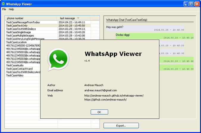 view chats via whatsapp viewer