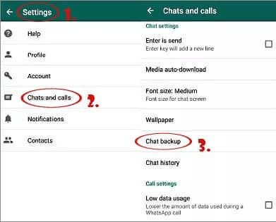 whatsapp chat backup 1