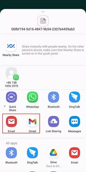 whatsapp chat export