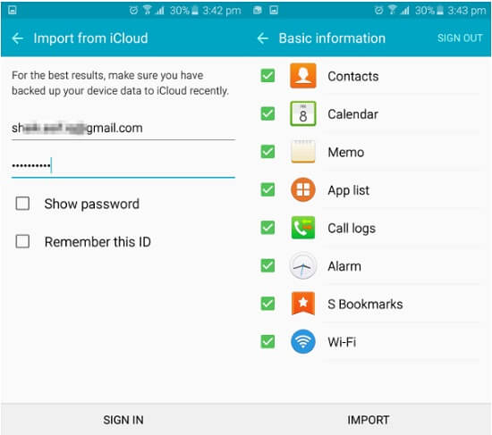 WhatsApp data transfer from iPhone to Samsung