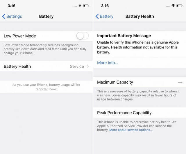 Check Battery Health for ipad battery drains fast