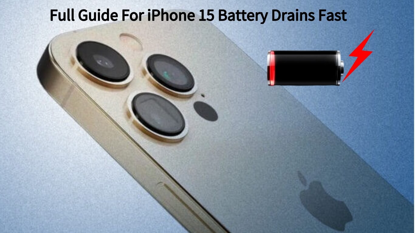 iPhone 15 battery drain