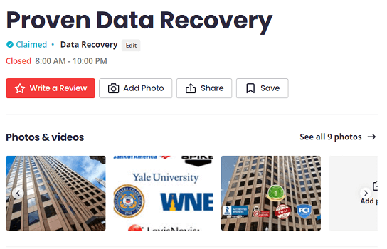 proven data recovery