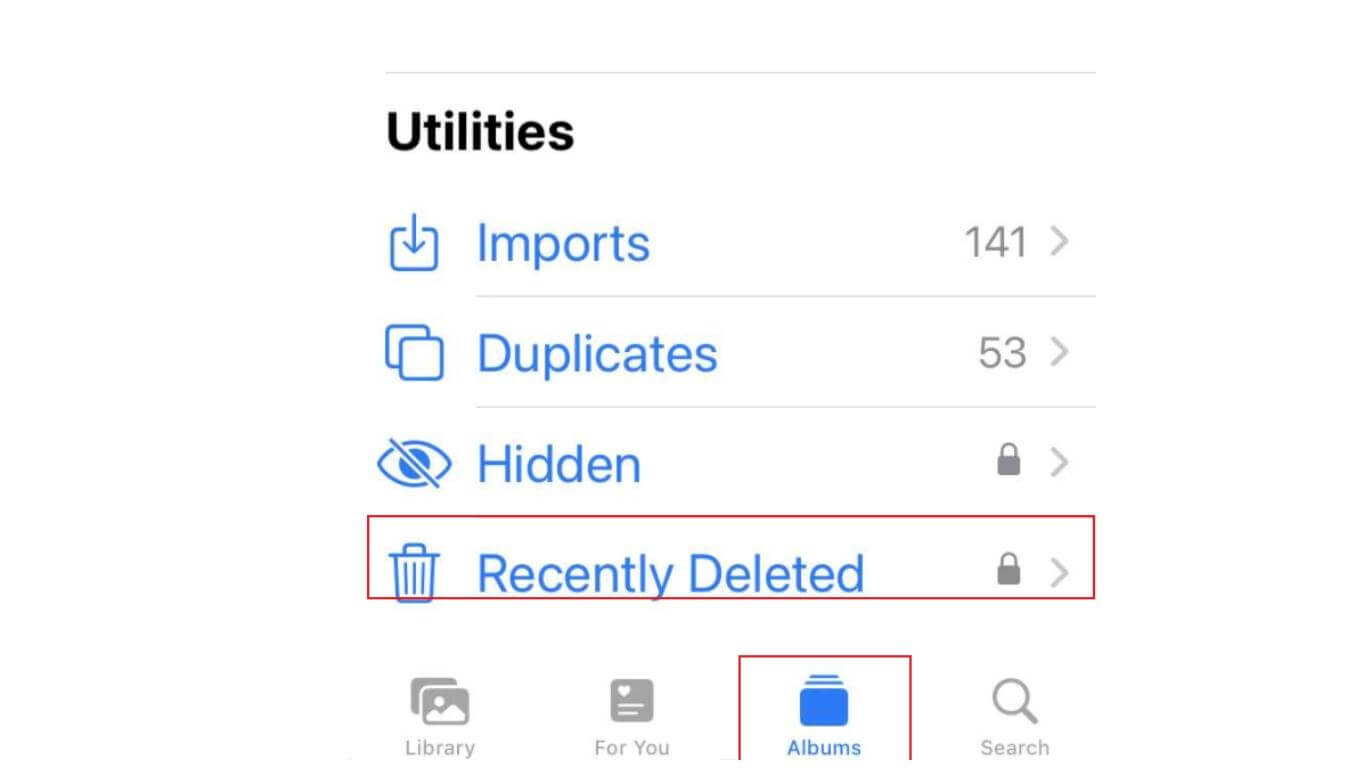  Iphone Recently Deleted Folder