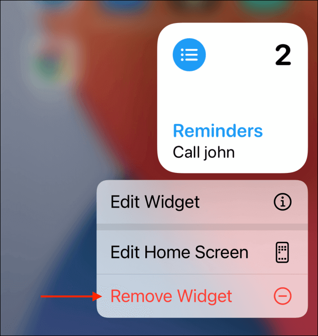  Remove Unused Widgets
