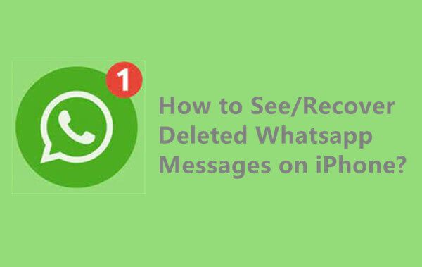 how to see deleted whatsapp messages on iphone