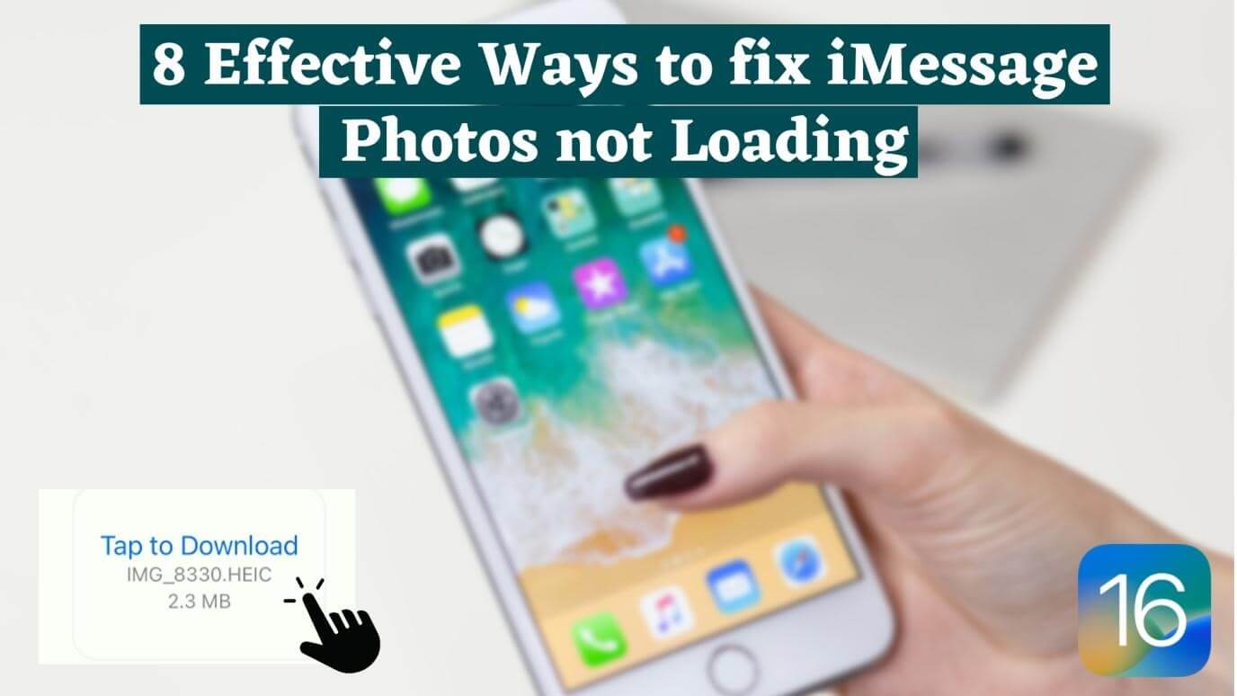 8 effective proven ways to fix imessage photos not loading