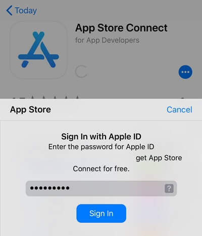 App Store keeps asking for password 