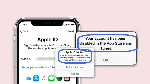 apple id keeps getting locked