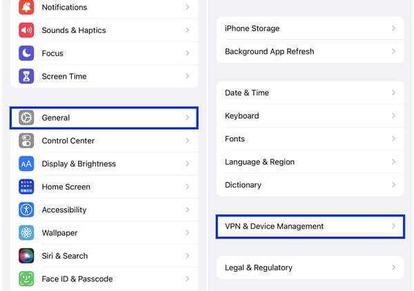 choose vpn device management