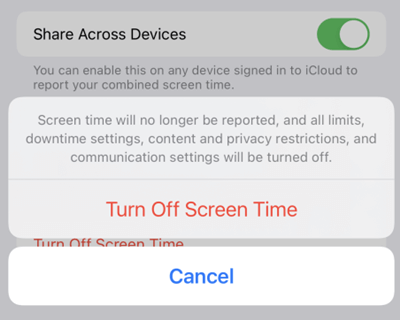 How to Delete Screen Time Data?