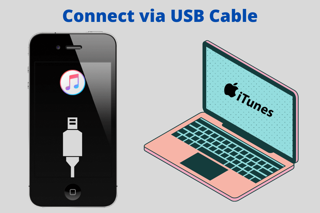 connect by usb