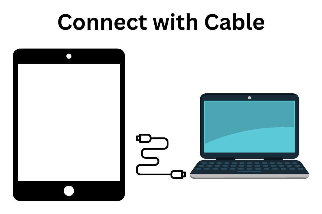 connect with cable