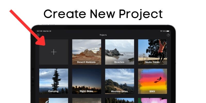 create new project