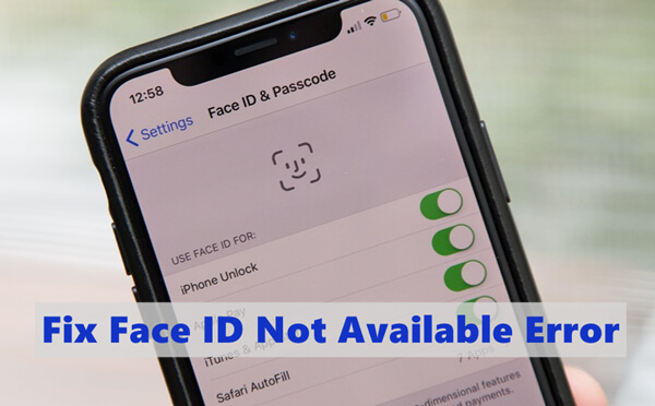 fix Face ID not available error