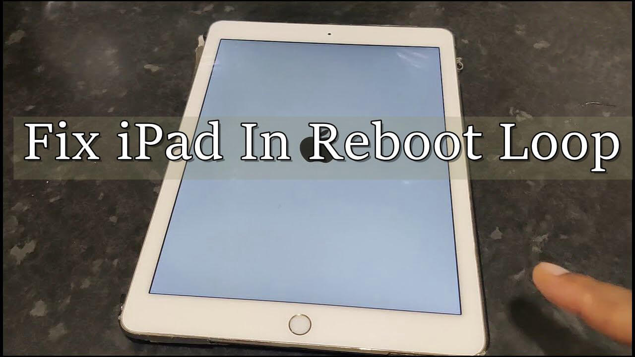 fix ipad in reboot loop