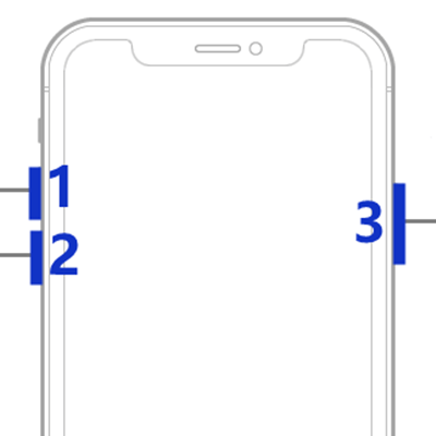 force restart iPhone 8 and later models