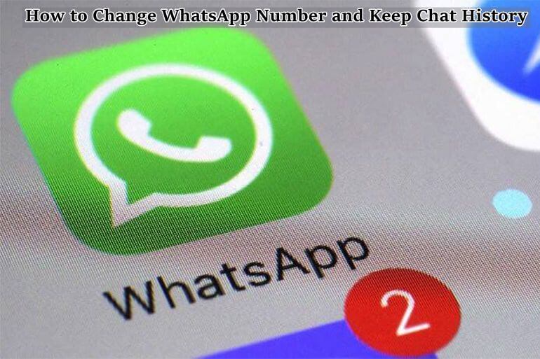 how to change whatsapp number