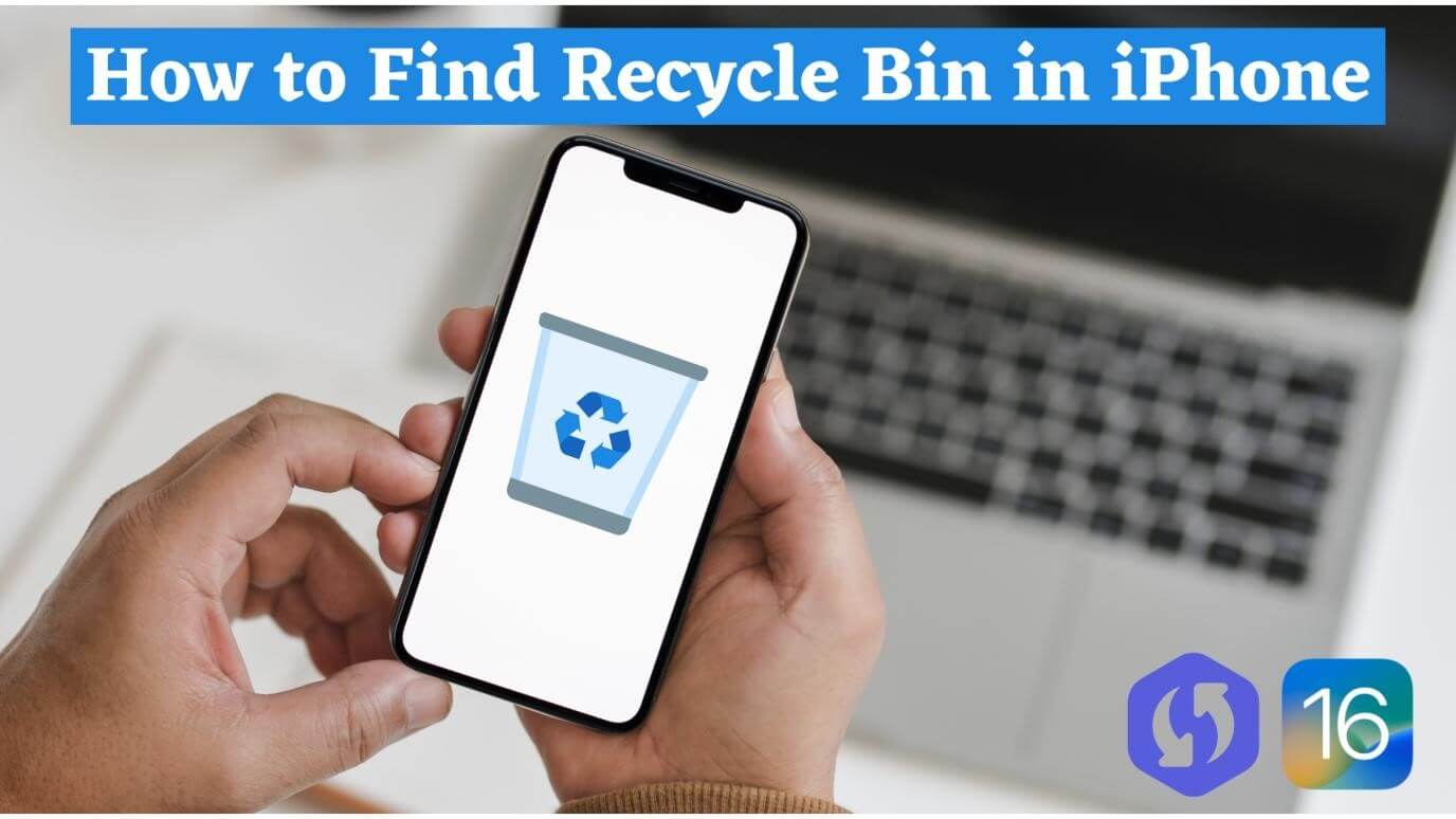 how to find recycle bin in iphone