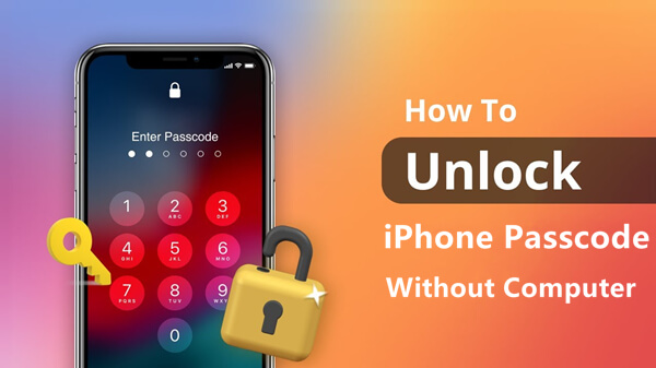 how to unlock iPhone passcode without computer