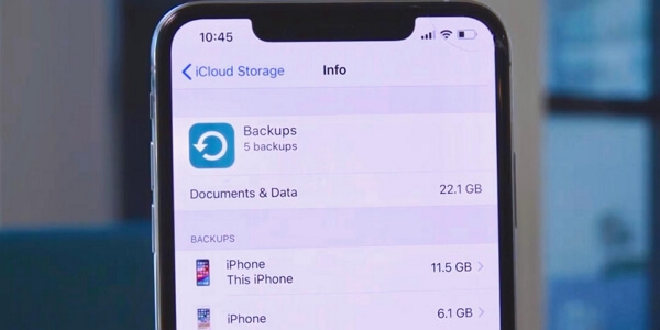 iCloud backup