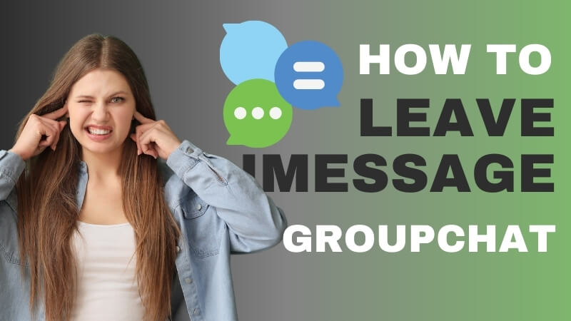 how to leave imessage group chat