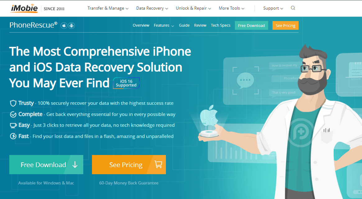 imobie phonerescue