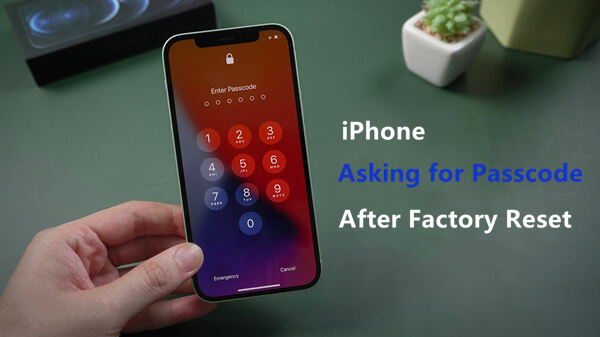 iPhone asking for passcode after factory reset 