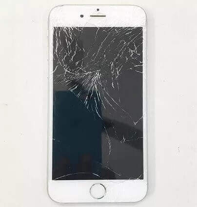 iphone broken screen