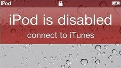 iPhone is disabled, connect to iTunes