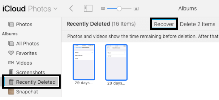 recover photos after factory reset with iphone device