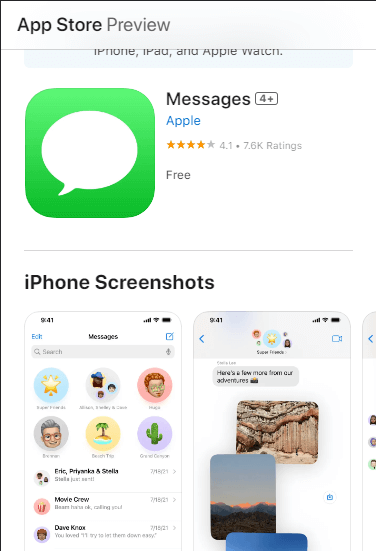 reinstall imessage